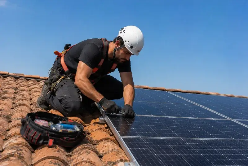 Maintenance et monitoring de panneaux solaires à Saint-Georges-d'Orques